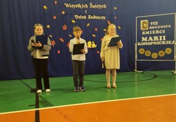 Uroczysta akademia z okazji 115 rocznicy śmierci M. Konopnickiej