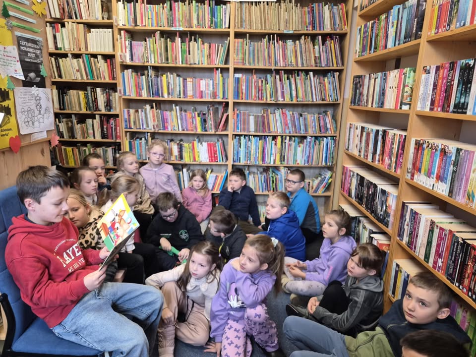 Wizyta w Gminnej Bibliotece